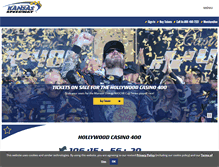 Tablet Screenshot of kansasspeedway.com